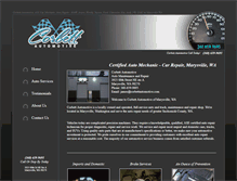 Tablet Screenshot of corbettautomotive.com